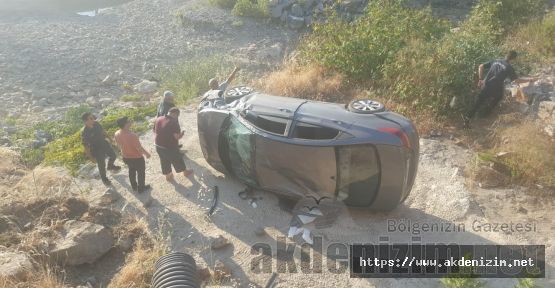 Alanya Demirtaş ta trafik kazası
