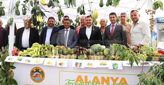 ‘Avokado’ temalı Alanya Tropikal Meyve Festivali başladı.