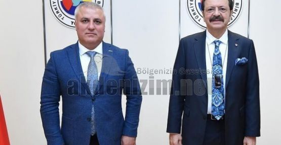 ALTSO Başkanı Erdem, otelcilerin sorunlarını TOBB Başkanı Hisarcıklıoğlu’na iletti.
