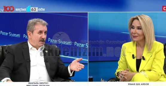 BBP lideri Mustafa Destici'den tv100 canlı yayınında çok önemli açıklamalar