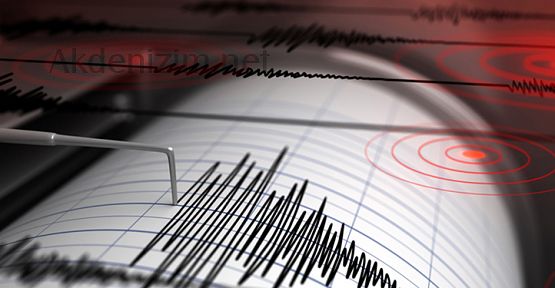 Akdeniz'de 4.2 büyüklüğünde bir deprem meydana geldi