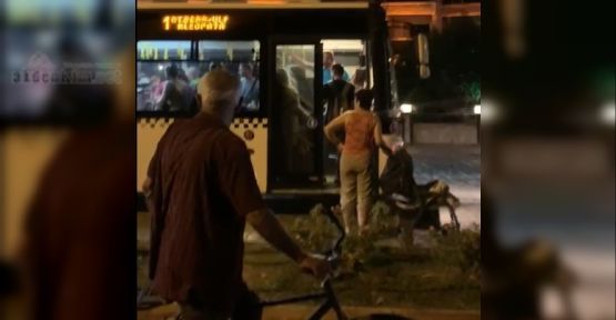 Alanya'da Bir Otobüs Şoförü, Bebek Arabası Nedeniyle Yolcuları İndirdi